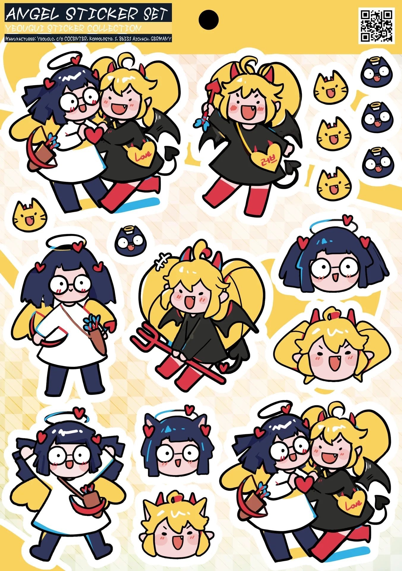 Angel Sticker Set - Yeougui - Stickers