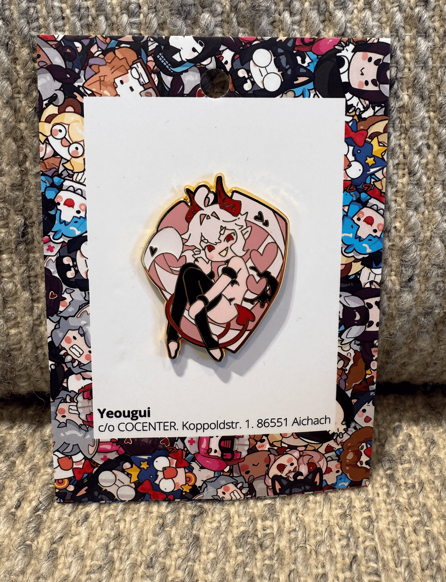 Mephi Hard Enamel Pin - Yeougui - Accessories