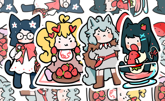 Baby Berry Sticker Set