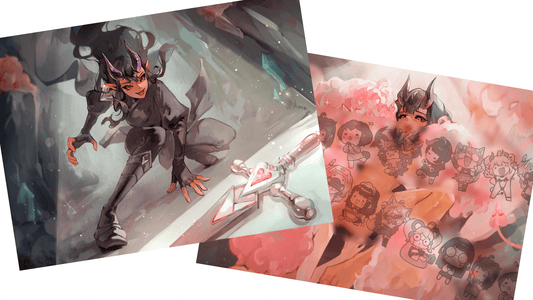 Twin Moons Episode 3 - Yeougui - Illustration Print