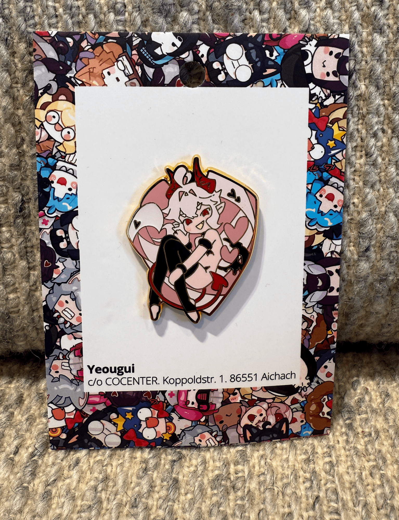 Mephi Hard Enamel Pin - Yeougui - Accessories
