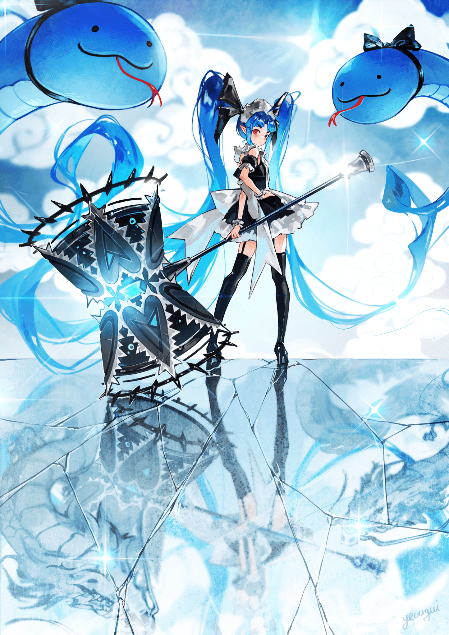 [MU04] Imugi - Yeougui - Illustration Print