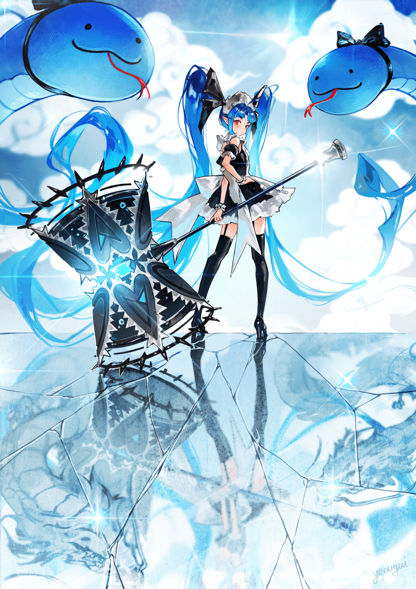 [MU04] Imugi - Yeougui - Illustration Print