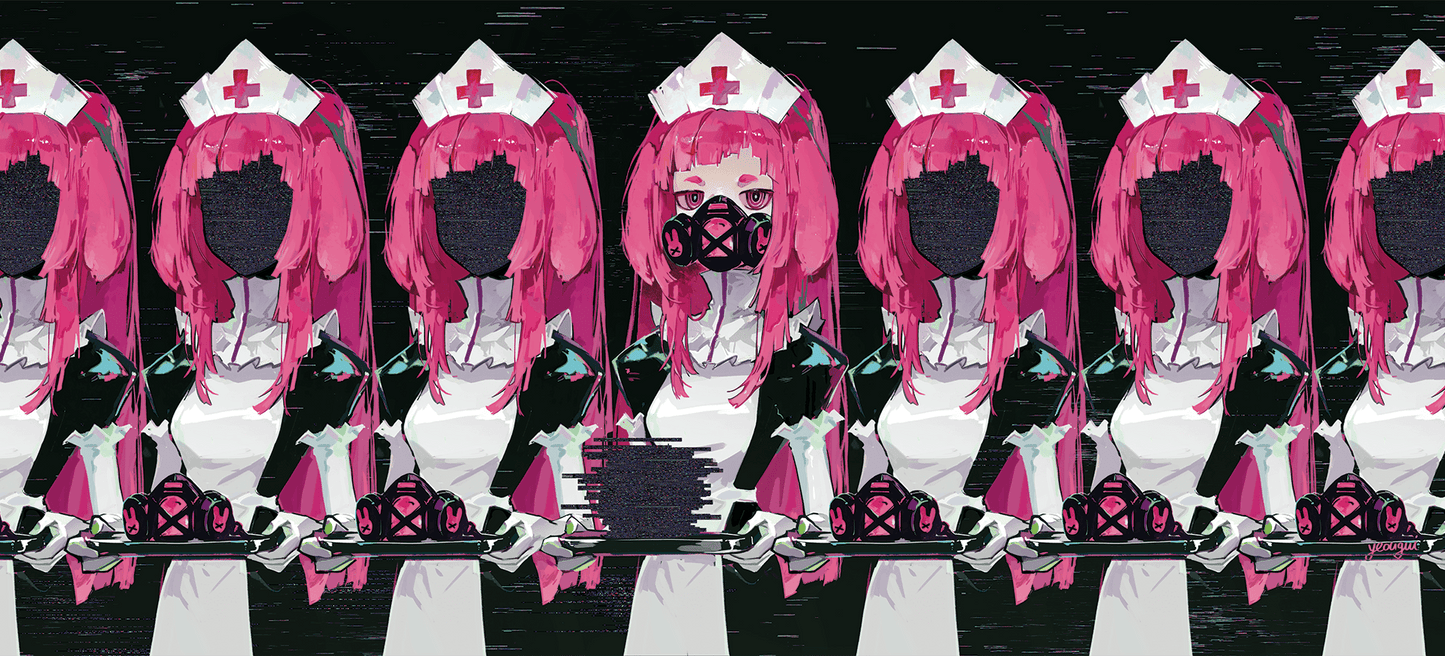 Nurse Tokki Deskmat - Yeougui - Deskmats