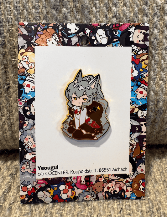 Wolf Hard Enamel Pin - Yeougui - Accessories