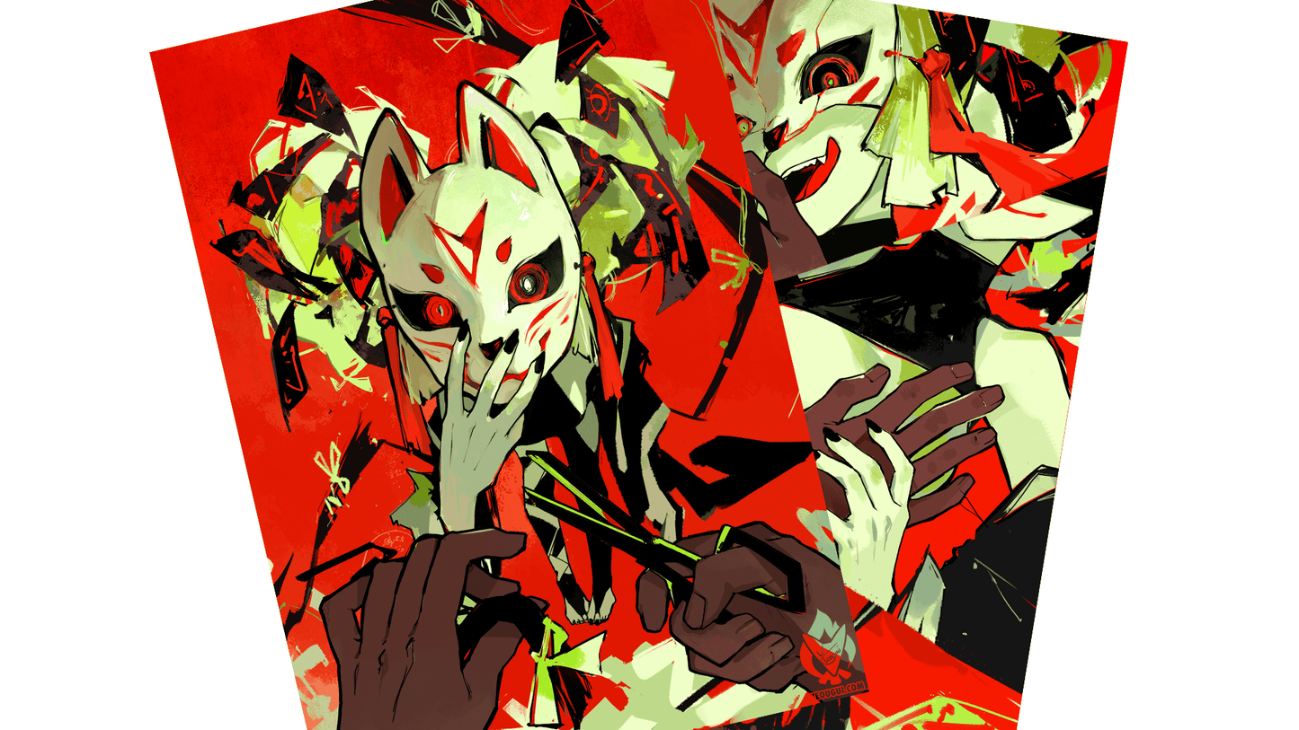 [YO06 / YO07] Fox Spirit - Yeougui - Illustration Print