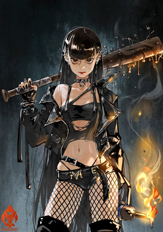 [YU07] Anger - Yeougui - Illustration Print